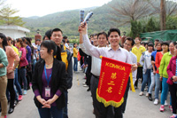 創(chuàng)美佳2014年拔河比賽第二名